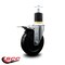 Service Caster 5'' Soft Rubber Swivel 1-7/8'' Expanding Stem Caster Total Lock Brake SCC-EXTTL20S514-SRS-178 - alternate 3